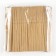 Clip tape, set of 1000 pcs., Length 1 pc. - 12 cm, beige color