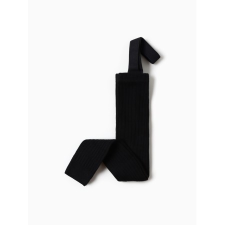 Children's leggings with Minaku straps, central black, height 74-80