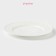 Board ceramic dessert shade "Estet. Gerda ", d = 21 cm, white color