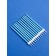 Candles for the cake "Royce", 12 pcs, blue metallic