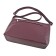 Female bag, artificial leather, purple 30x8x20 cm