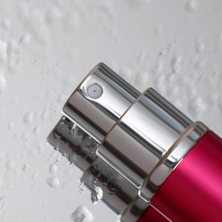 Perfume bottle, with a spray, 10 ml, pink color-6