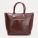 Luggage bag, external pocket, long belt, brown color