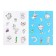 A set of stickers-paint "jokes" cat, 3 sheets, a5