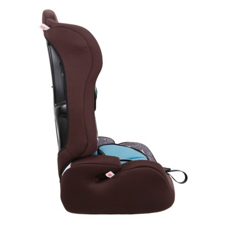 Car Seat Kids Planet Sputnik, group I/II/III, letters, chocolate-2