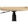 Computer chair Irre Metal/velor, black/beige 56x60x87 cm
