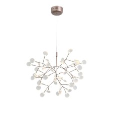 Люстра подвесная St Luce. SL379.203.45. Rafina. 45х0,5 Вт, LED, 3500K, 1587 Lm, 75х75 см, цвет медный