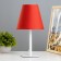 Desktop lamp Jack 1x15W E14 white/red 18x18x32cm Risalux