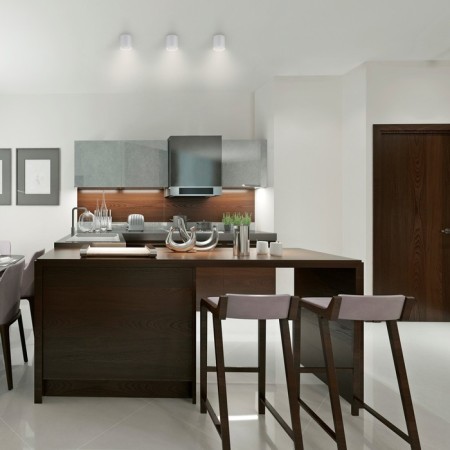 Gauss Overhead lamp, 6W LED, 3000K, 400LM, white color-1
