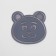 Reflective thermonacle “bear”, 6.8 × 6.5 cm, color gray color
