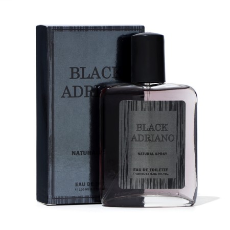 Toilet water for men Black Adriano, 100 ml
