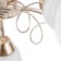 Chandelier Ceiling relic 5x40W E27 gold 60x60x30 cm