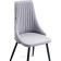 SHEET on the metal frame Narayan Velutto 49 metal/velor, black/gray 47x54x98 cm
