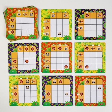 Board play-heading "Beast in the zoo"-2