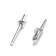 Rolls of the tundra krep, exhaust, aluminum-old, 3.2x12 mm, unpainted, 50 pcs