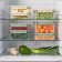 Lock & Ok food container 1.1 l, 18.6 × 12.2 × 8.1 cm, transparent, green cover