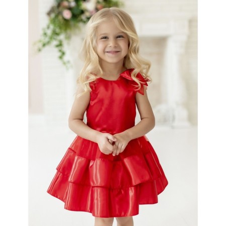 Dress "Sofia", height 110 cm, red color-6