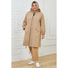 Female Park, size 66, beige color