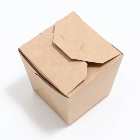 Box for noodles "Wok" team, craft, 9 x 9 x 9 cm-2