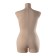 Portnovsky female Victoria mannequin, premium set, size 46, beige color, stand