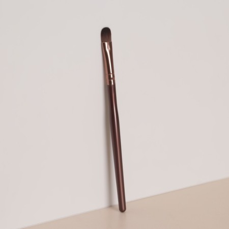 Brush soffee makeup, 13 (+/- 1) cm, brown color-1