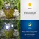 Lamp Garden era on the sunbater "Eagle" Led, IP54