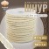 Weaving cord, cotton, d = 4 mm, 50 ± 1 m, without core, white color