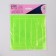 Reflective stickers "strip", 12 × 2.5 cm, 5 pcs on the sheet, color mix
