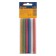 The adhesive rods of the tundra, 7 x 100 mm, multi -colored with sparkles, 6 pcs.