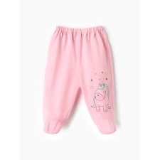Sliders for girls, pink color, height 68 cm