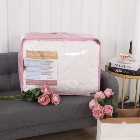 The blanket "Flying fluff", size 155x210 cm-3