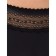 Women's cowards, size 48, black color
