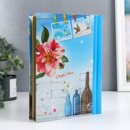 Photo album magnetic on 20 sheets "Decor" MIX 19.5x25x2 cm-3