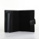 Male purse on magnet 3 in 1, department for auto documents, passports, black color