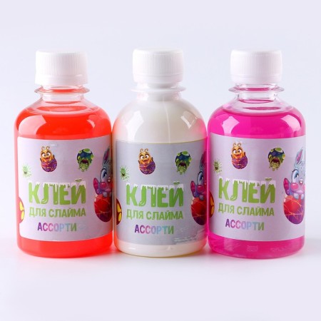 Glue for the manufacture of Slime Slimes, 200 ml, assorted-2