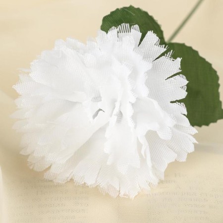 Artificial flowers "clove 25 cm, white-1