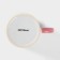Mug ceramic share Twist, 350 ml, 12 × 8 × 9.5 cm, white color