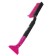 Brush STRECK, with a scrap, AVS WB-6303, soft handle, fluffy bristles, 48 ​​cm