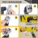 Nozzle for MFI Tundra, square cutting for drywall, wood, plastic, 95x95x40 mm