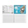 Note for notes A5, 24 sheets on spirals, erichkrause, pop-dogs, horizontal orientation, plastic cover