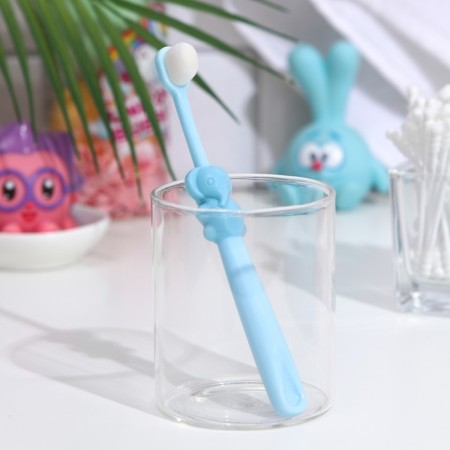 Dental brush, nursery, 2-9 years old, 10,000 bristles, ultramm, blue-3