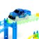 The Flash Track Auto Track, with 2 cars, 638 cm, works from batteries