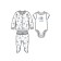 A set for the boy PlayTode: body, blouse, slider, height 62 cm