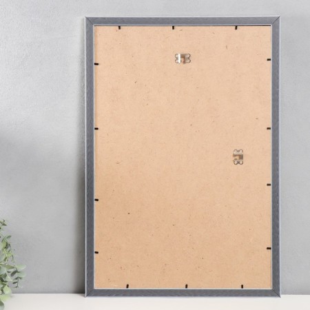 Photo frame Plastic "Mira" 40x60 cm, 651622 Silver (plastic screen)-2