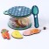 Locking game Sorter "Poster with soups"
