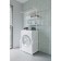 Stella on the washing machine, white 67 x 52 x 170 cm