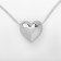 Piece "heart" Beature, color silver, 40cm
