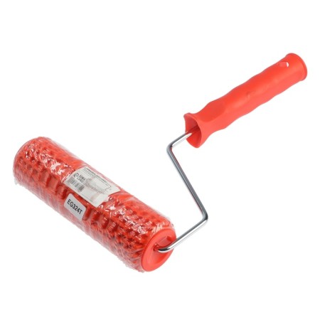 Decorative tundra roller, rubber, "snake", handle d = 6 mm, 180 mm-8