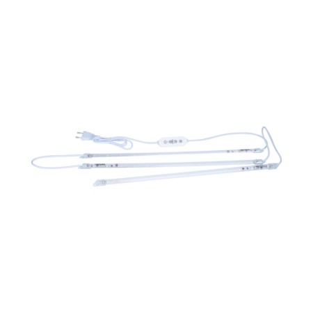 Lamp for plants LED linear, 540 mm Uniel, 10 W, LED, IP65, Color transparent