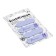 Bookmarks with adhesive edge plastic 12x45 mm, Erichkrause Lavender, 80 sheets